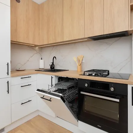 Centrum Stylowy & Nowoczesny By Renters Daire *